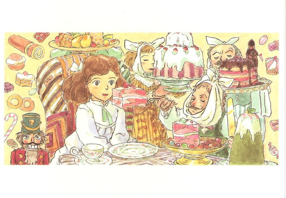 EthanMAldridge's tweet photo. Illustrations by Hayao Miyazaki for "The Nutcracker And The Mouse King" by E.T.A. Hoffmann. https://t.co/4aobzh7wvg