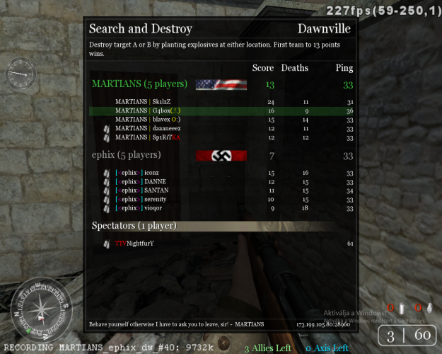 <a href="/ephixcod2/">ephix</a>'s 30 match win streak in official games comes to an end with a 13-11 and 13-7 loss in the winners bracket final. Sending us into the lower bracket final vs NEWERA. GG and very well played to <a href="/notSk1lzZ/">Sk1lzZ</a> <a href="/Sp1RiT_/">Sp1RiT</a> and the rest of Martians