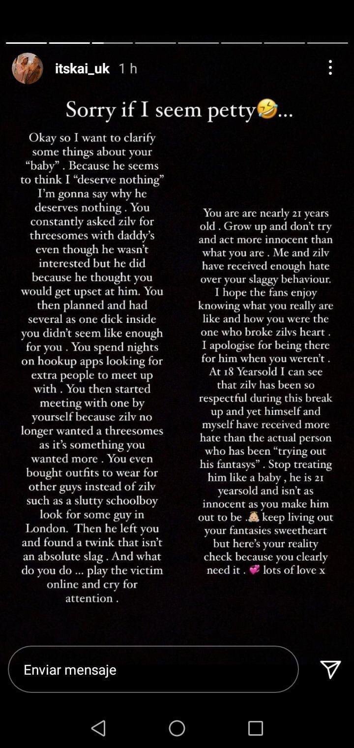 ⋆𝐉𝐮𝐬𝐭 𝐋𝐮𝐧𝐚⋆☽ on X: Kai answered questions about who Rourke is and  what ended Zilv and Rourke relationship. t.con6jWZORQBa  X