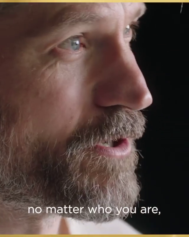 "We're all born equal, men, women, no matter who you are, we should all enjoy the same opportunities."Nikolaj Coster-Waldau for L'Oréal Paris December 2020 