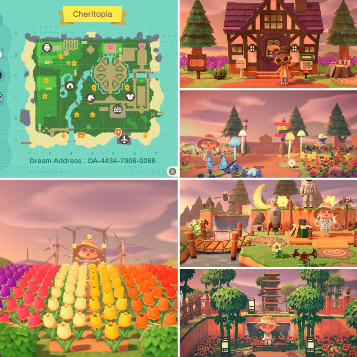 coder_Cactus's tweet image. Animal Crossing Dream Address: DA-4434-7906-0068

Cheritopia - fairy forest entrance, lots of themed areas, flowers, a Bed &amp;amp; Breakfast, and A Clue Mansion (based on the movie) complete with a pick your own character section.