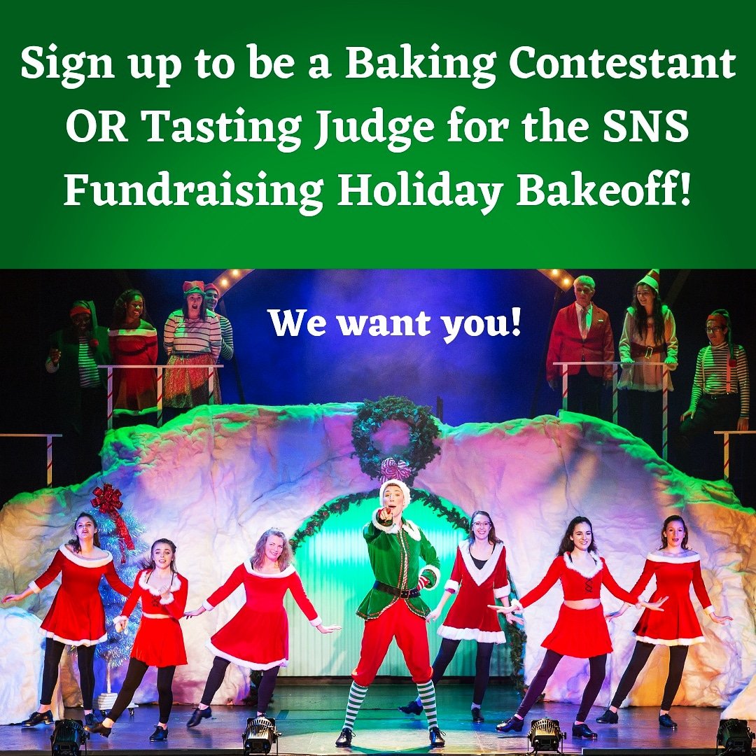 Hey you! Yes you!!! 
Have you signed up to be a #Baker or a #Judge yet for our Fundraising #Holiday #Bakeoff?! We want your fabulous #recipes, your expert taste buds, and all your holiday #cheer to help SNS keep baking up great shows for #Columbus! Sign up today on our website!