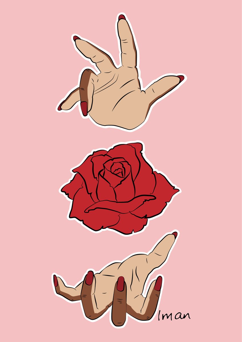 imanie's tweet photo. Hi, my name is Iman and I am obsessed with hands and flowers 
please retweet 👉🏾🥺👈🏾
#ArtistOnTwitter 
#ArtistOnTwitter https://t.co/l2LAWFWsm0