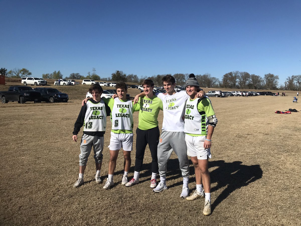 Last HS tournament and we go out on top. Thanks for the memories!  @LegacyLaxTX #champions