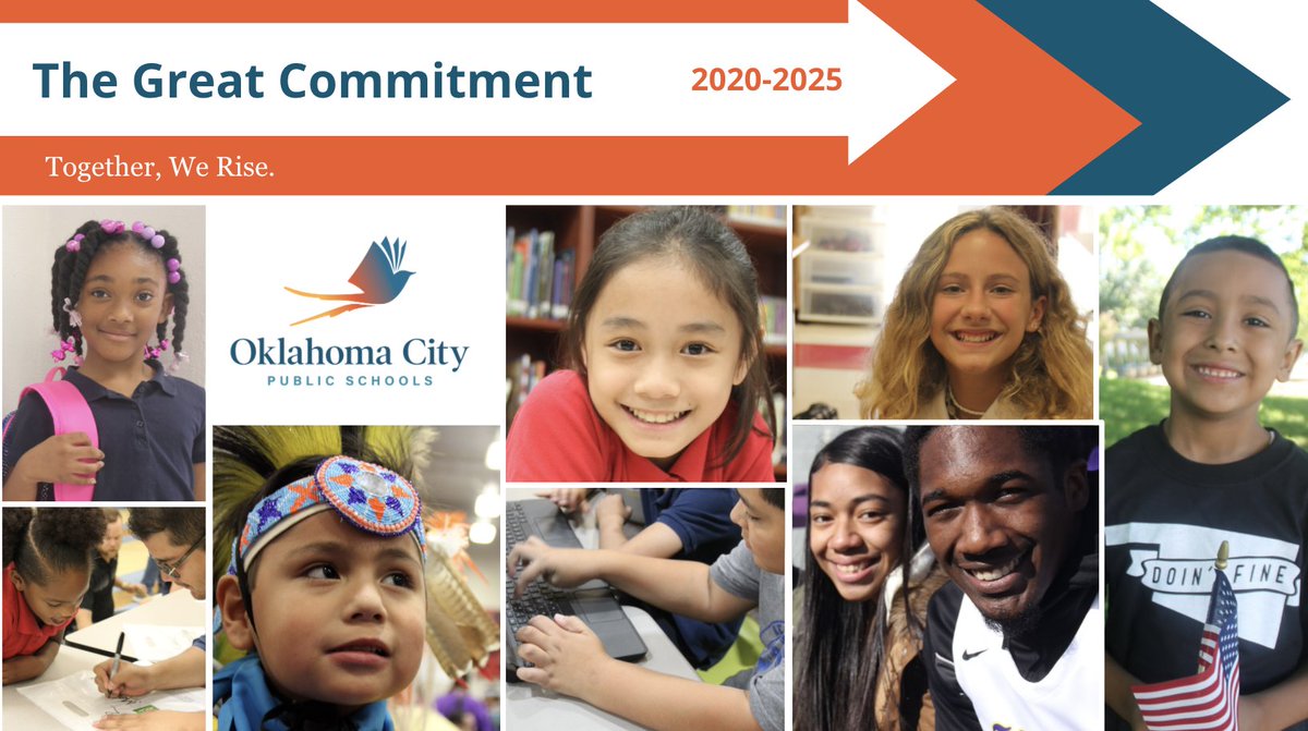OKCPS's tweet photo. Tomorrow, December 7, the #OKCPS Board of Education will vote on the district’s strategic plan for the next 5 years!
We invite our families &amp; staff to review a draft of the strategic plan on the #OKPS website ahead of Monday night: https://t.co/S68WgocFzV https://t.co/NTRCwT4YD9
