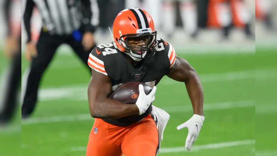 btsohio's tweet photo. Check Nick Chubb's High School Track Stats. 10.69 in the 100. Sub 22 in the 200 and 55 feet + Shot Put, 22foot + long jump.  Nick did you Drive the Bus Too?
College coaches Love Multi Sport Athletes.
@Browns @NFL @NickChubb21 https://t.co/IyvO3u1OZ4