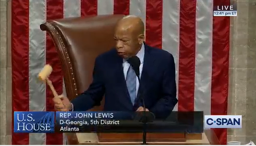 One year ago today, I was on the floor of the House of Representatives, staffing Members for the vote on  #HR4—then called the "Voting Rights Advancement Act," since re-named the "John R. Lewis Voting Rights Act." Congressman John Lewis was in the Chair. 1/