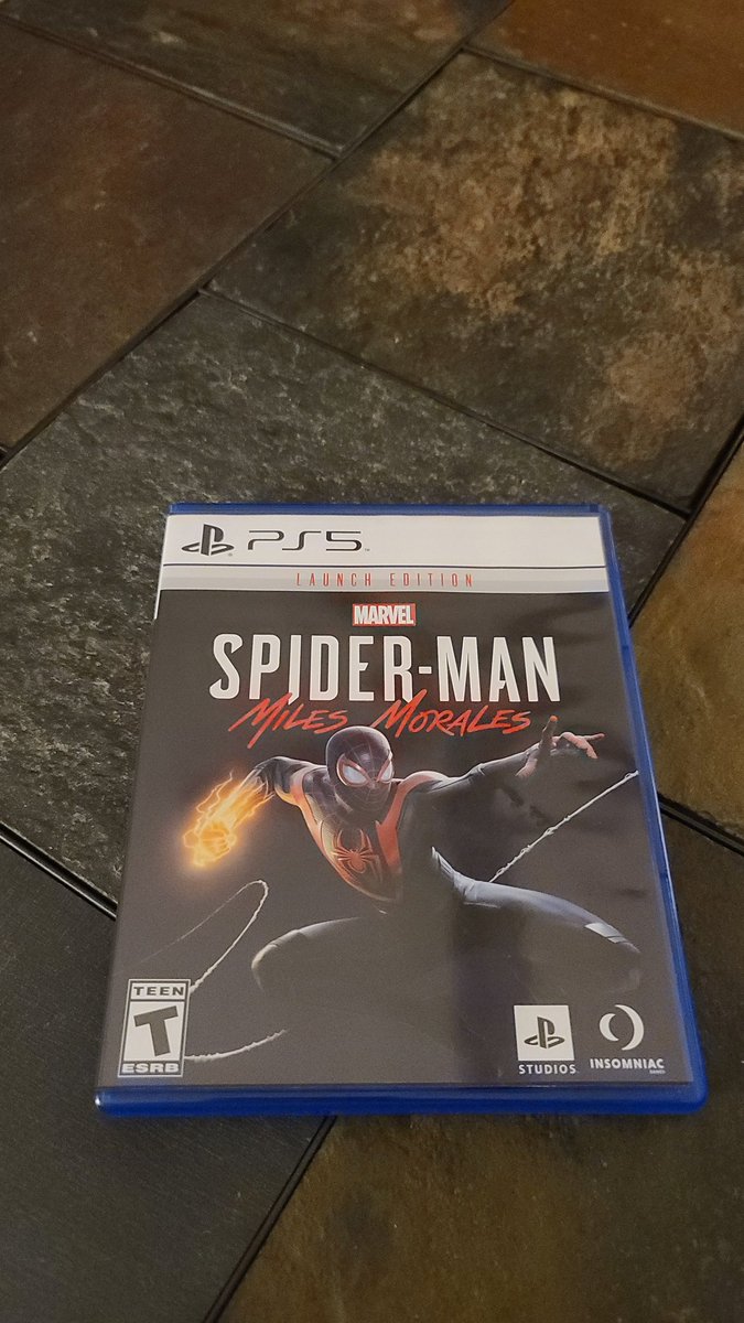 Cliff42889511's tweet photo. If anyone want spider-man miles morales for ps5 let me know it is used one day. @jakerandall @ChitoGaminYT @Wario64 @linuswilson free to the first person that reponds. Not really into spider-man https://t.co/heAjOsFSsq