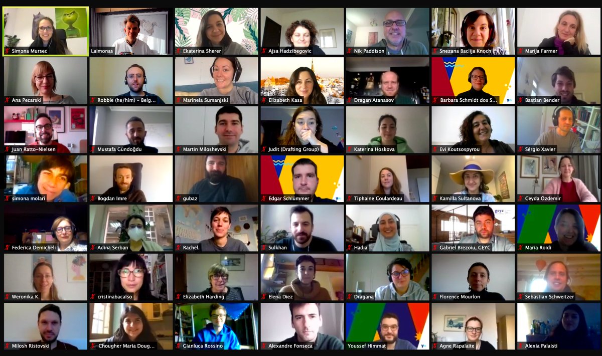 cataclisma_simo's tweet photo. #eywc2020 European Youth Work Convention starts tomorrow morning! What a roller coaster is to be one of the super facilitators of this event which gathers online more than 1000 people! https://t.co/VNbEIYcXj6