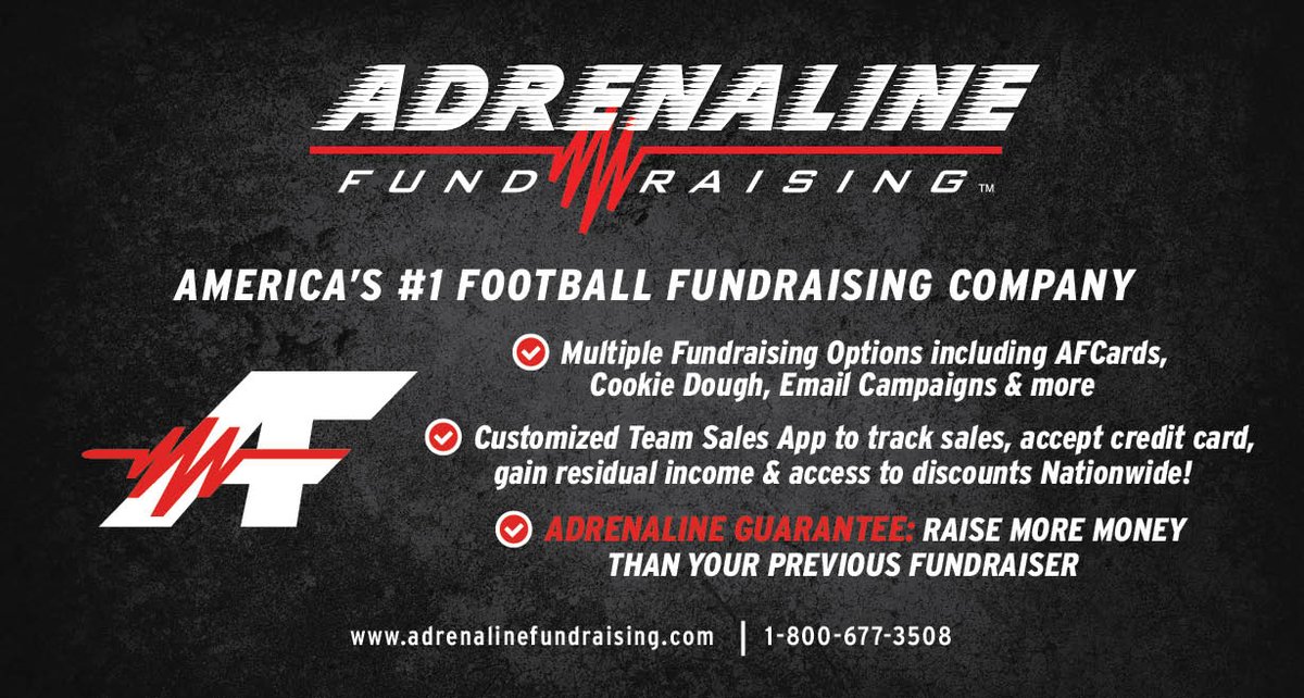 CoachShiffman's tweet photo. Coaches  - Do yourself a favor this offseason &amp; connect w/ your area Adrenaline Rep. Multiple Fundraising options including AF Cards, Email Campaigns 📲 , their Hour-A-Thon &amp; even Cookie Dough 🍪 
You do the Coaching- They do the Fundraising. #hogfbchat #AD https://t.co/HYtE4AA7Oc