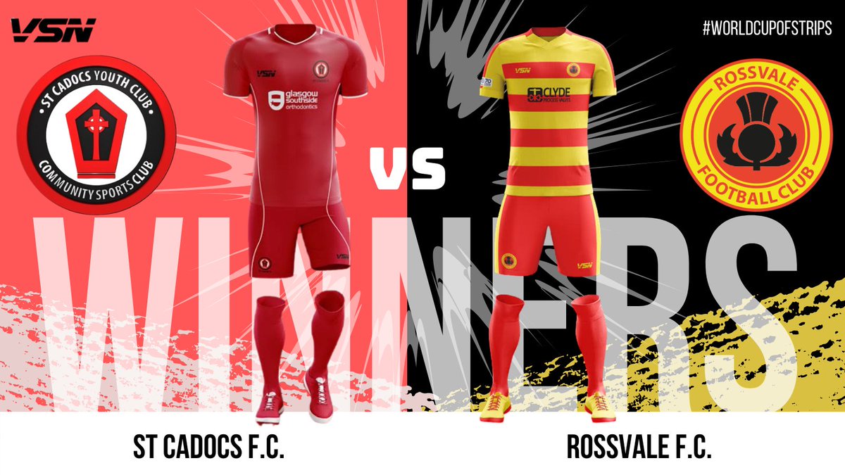 After the fantastic gesture from <a href="/StCadocsYC/">St Cadocs Youth Club</a> and the amazing effort put in from everyone, VSN have decided to offer both teams each the £1000 1st prize and hopefully this will help both communities after such a difficult year. @RossvaleJFC #worldcupofstrips