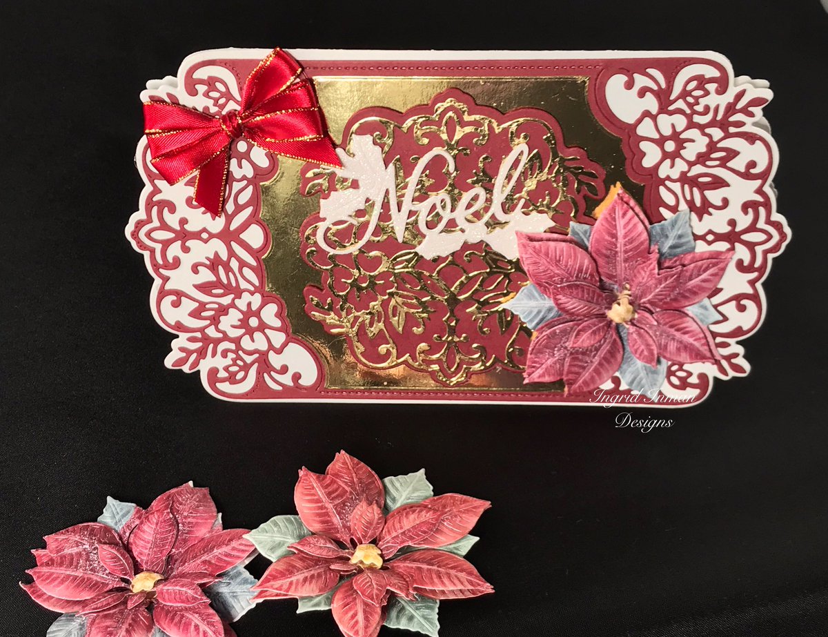 IngridInman's tweet photo. Card using Vintage Paper Lace #christmacards #tatteredlace #createandcrafttv #cardsofinstagram #handmadecards  #handcrafted   #handcrafts #papercrafts #papercraft #papercrated #papercrafting  #diecutting  #stamping  #scrapbooking #cardmaker #cardmaking  #crafts  #cards https://t.co/y7twdZYHeI
