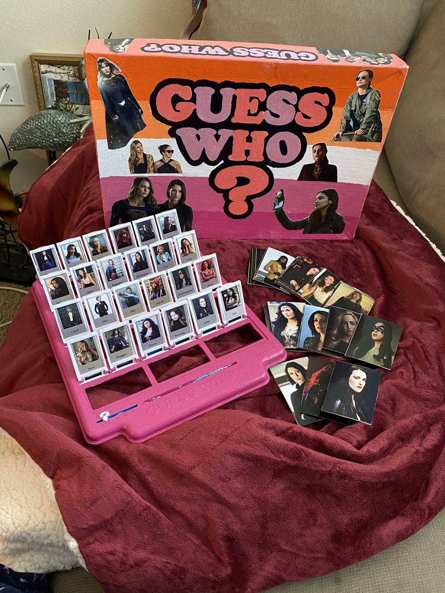 Mack_toodle's tweet photo. The best Christmas gift ever @Doanna_Ayon  ❤️❤️❤️ pretty lady “Guess Who?” #LGBTQ #Arrowverse #supergirl #mcu #dc #WynonnaEarp #KatieMcgrath #guesswho #princessforchristmas https://t.co/0cEmiPB9OE