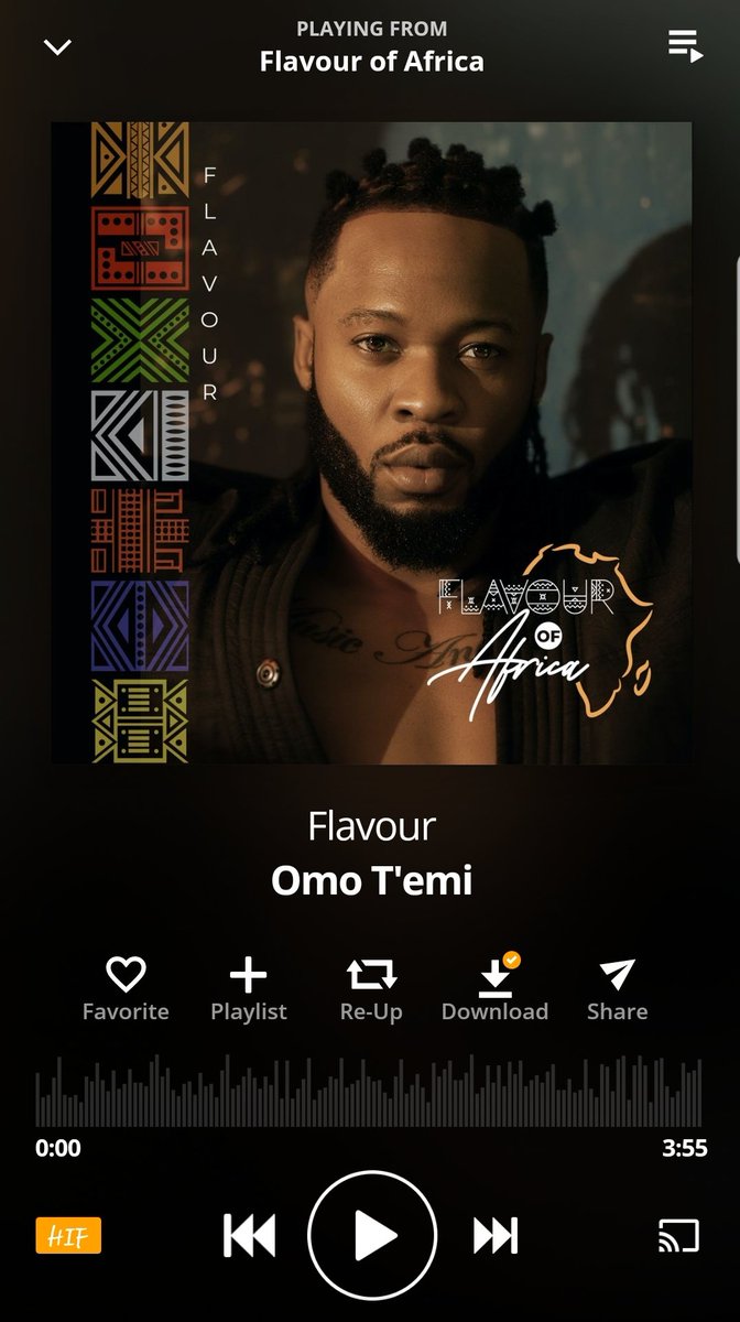 smartclint4real's tweet photo. Flavour has been my favourite over 8 years now .. listen to this pure sound. @2niteFlavour @masterkraft_ Flavour #FLAVOUROFAFRICA #NewMusicFriday #E4Everything NEW SONG β€β€β€β€β€β€β€ https://t.co/vw9GQpMZ8h