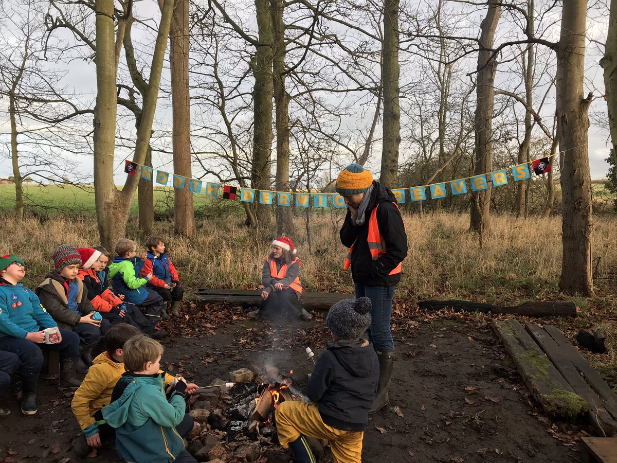 Today I was visiting 1st North Berwick Beavers having the very best of outdoor scouting fun ...and had the privilege in presenting a Woodbadge to Caroline Danks and a  Chief Scouts 5 years service award to Laura Hill #scouting at its very best !! <a href="/sesscouts/">South East Scotland Scouts</a> <a href="/scoutsEL/">East Lothian District Scouts</a>