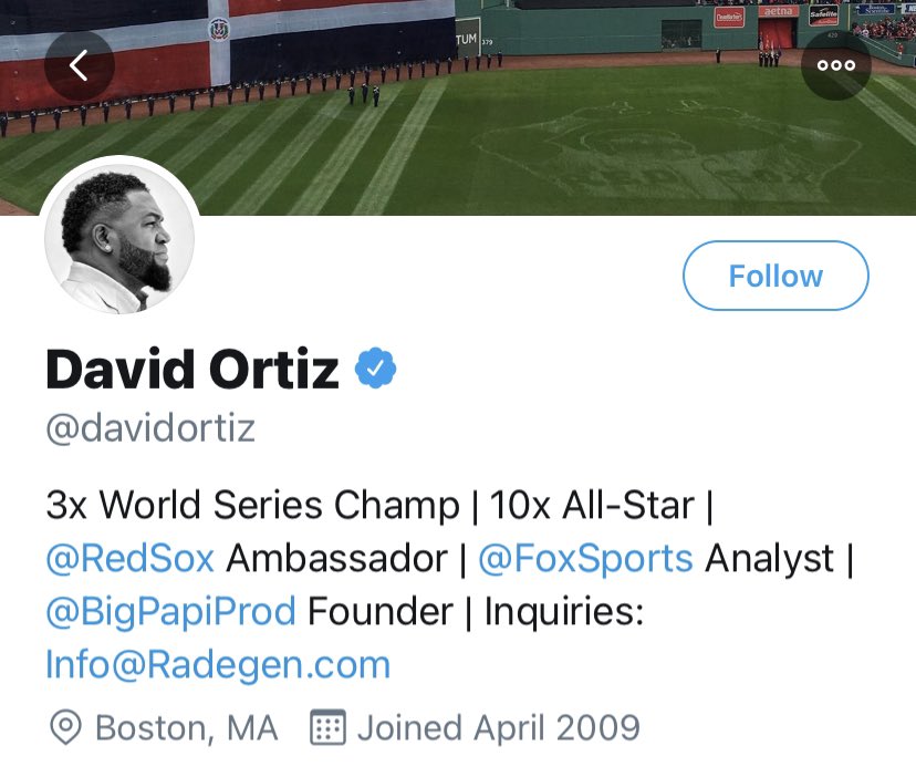 DAVID ORTIZSports star.