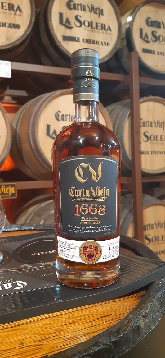 Ron CV 1668 Cata 2019, uno de los  únicos rones en el mundo hecho cerca de las nubes. Ven y visitanos en boquete tree trek @Lasolerathehouseofrum. CV Signature Rums