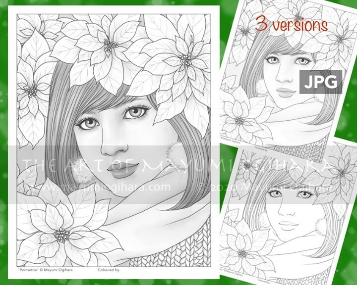 New winter colouring page "Poinsettia". Available in my Etsy 💗 ift.tt/2EpBnIE (link in bio)
.
.
.
#Mayumiogihara #drawing #sketch #illustration #traditionalart #fantasyart #coloring #coloringbook #arttherapy #coloringtherapy #artist_for_peace #… instagr.am/p/CIeM5ffh0dy/
