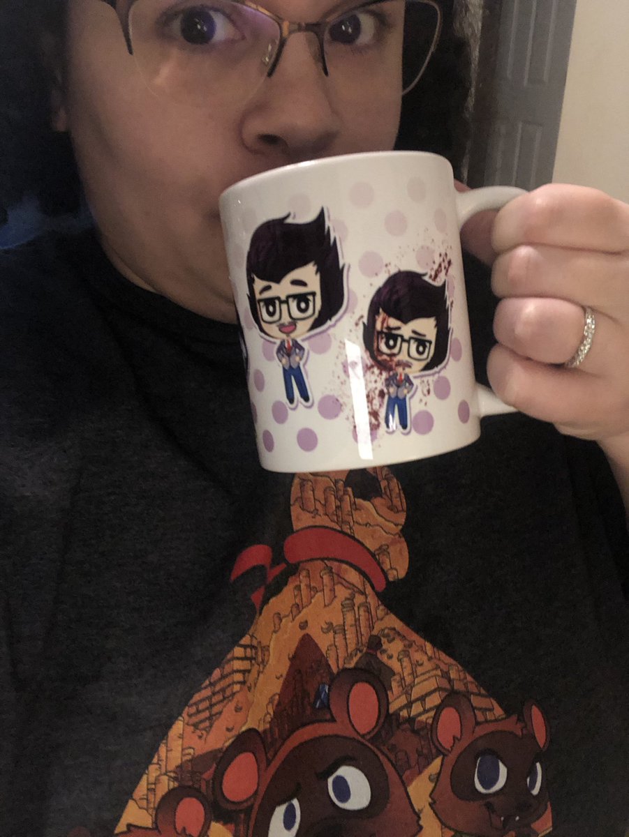 AniminisUpdates's tweet photo. Having a stupendous, ⁦@TheStupendium⁩ Sunday with my new Okie Doki mug and Nook Line &amp; Sinker t-shirt. Hope you're all enjoying your weekend! #thestupendium #fanfiber ⁦@Fanfiber⁩ https://t.co/M749zqaH4X
