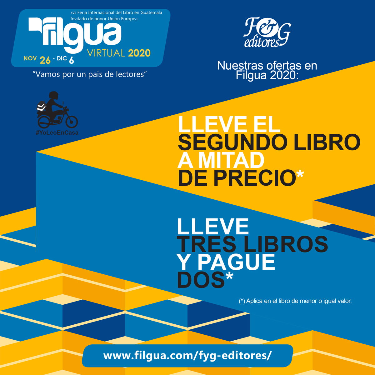 FyGEditores's tweet photo. #YoLeoFyGEditores

Rápidamente, como todo en estos meses de pandemia, la #FilguaVirtual2020 se está acercando a su final. Si aún no se han acercado a nuestro stand son bienvenidos.

https://t.co/Zen7grwiw2 https://t.co/Rv3OSDetiH