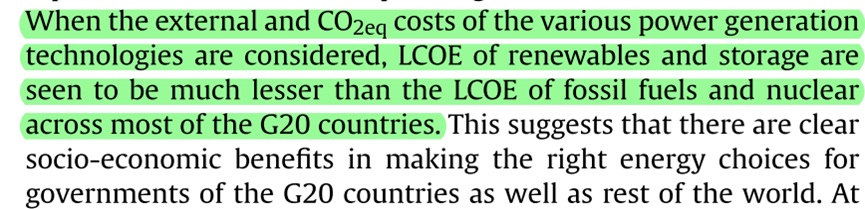 Si on continue pour revenir à la prise en compte des externalités liées au CO2 promise en introduction :