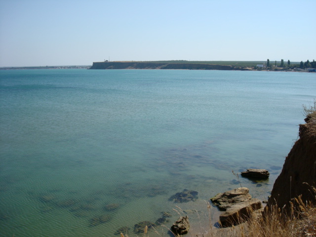 The ships then sailed east to make the landing of the allied expeditionary force on the sandy beaches of Calamita Bay on the south west coast of the Crimean Peninsula.