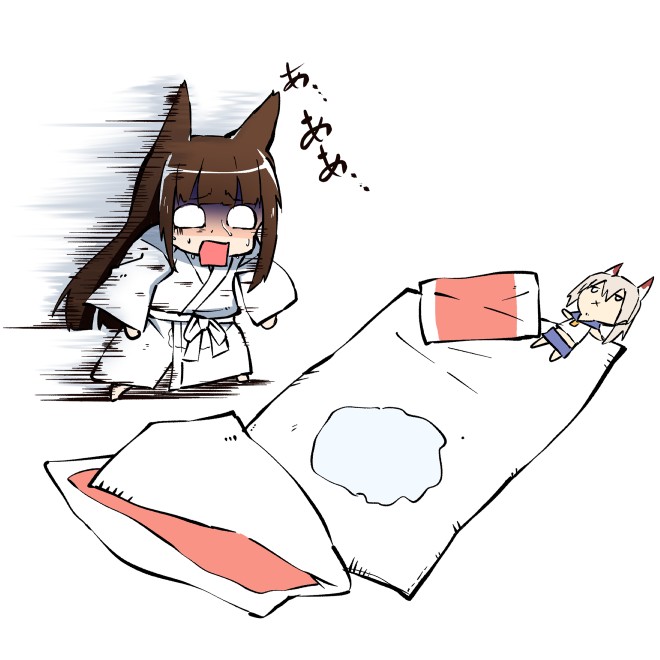 綾波(アズールレーン) 「オネショッタ長門ちゃん

#アズールレーン 」|てんてる@冬コミ新刊委託中のイラスト