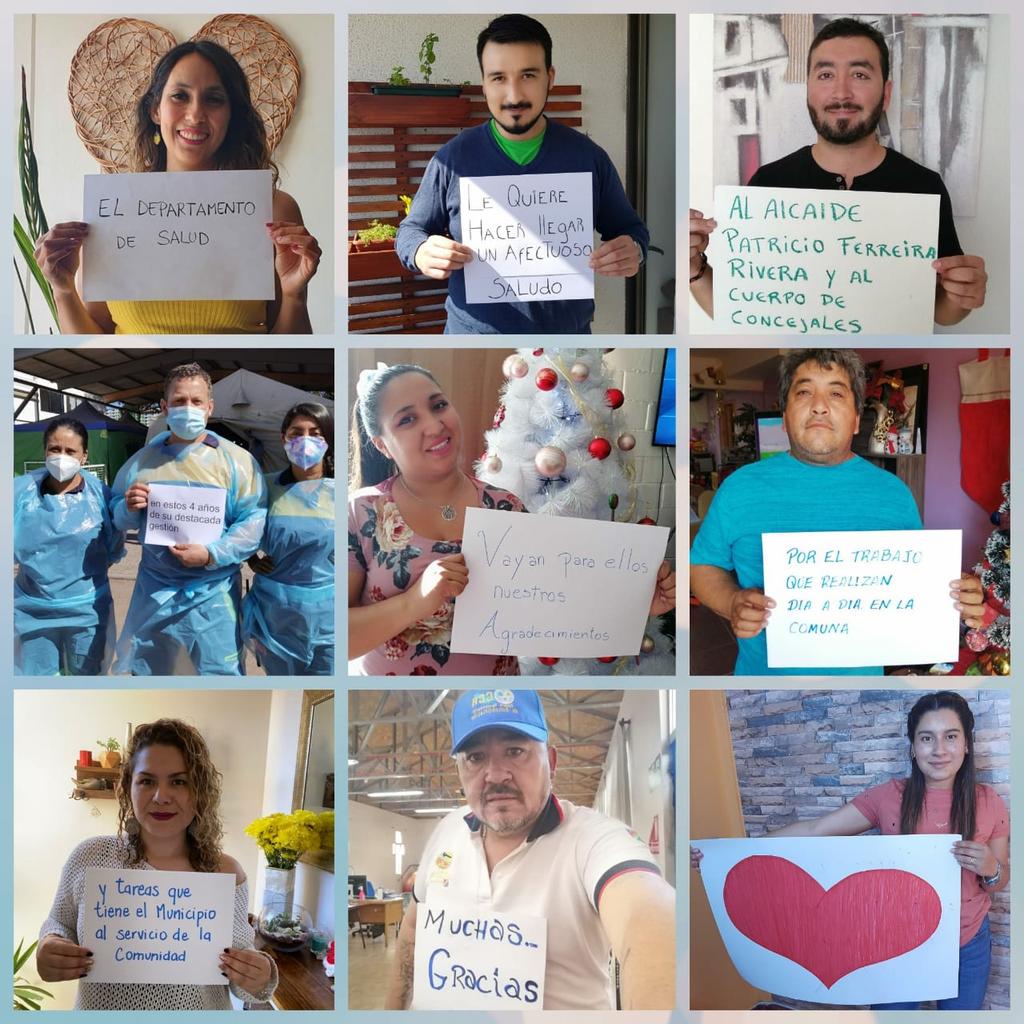 CCRAltoHospicio's tweet photo. En esta fecha tan especial en que destacamos los 4 años de gestión del alcalde Patricio Ferreira Rivera y del Cuerpo de Concejales, el Departamento de Salud de la Municipalidad de Alto Hospicio, quiere hacer llegar un cordial y afectuoso saludos a las autoridades  comunales. https://t.co/cAnCuq9ZnU