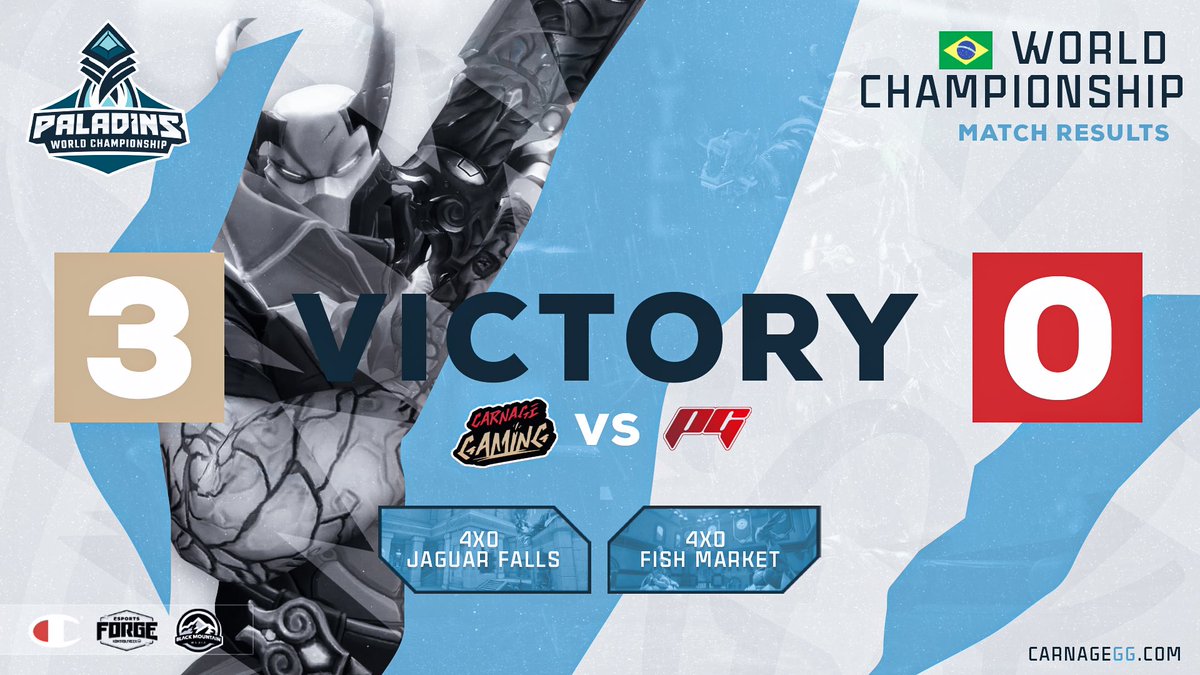 🇧🇷 @PaladinsPro World Championship Finals We take the series 3-0 over @Parallax_gg. Guess today it was #EZ4CG 😎 - @alexar3z - @iamskuder - @1RECHAO - @fe4rnz - @crims0nARG Coach - @Ecoul33 Powered By: @ChampionEsports | @KontrolFreek | @ContactBMM