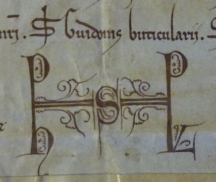BrunelGhislain's tweet image. C'est autour du S final du nom PHILIPPVS que s'articule le #monogramme du roi Philippe Auguste. Un S qui tend, vers la fin du règne, à l'autonomie et à la suspension sur le parchemin (1186, 1215, 1216, 1220), en favorisant la créativité des scribes.  @ArchivesnatFr