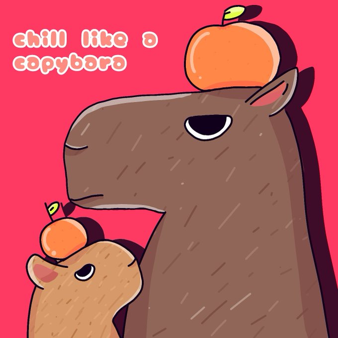 Daieny Schuttz - daieny.com Capivaras, nunca demais #daieny #daienyschuttz  #cute #kawaii #chibi #fofo #vector #vetor #animal #furry #design #character  #personagem #mascote #mascot #capivara #capybara #brown #marrom #rodent  #roedor Entre em contato com