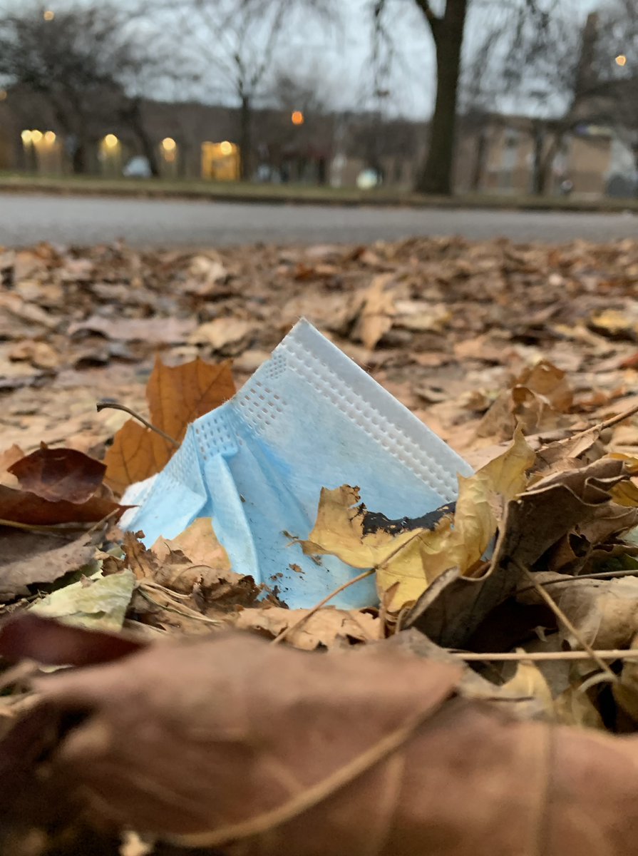 PegKeiner's tweet photo. Week 17- #trackingppe Ice crystals crunched against my coat as I finished up this round of debris tracking in the glow of the street lights. 62 #PPE items-40 disinfectant wipes, 20 masks, & 2 gloves. 865 items total. @JustineAmmendo1 @DebrisTracker @jackie_saturno #citizenscience https://t.co/aozDUWRded