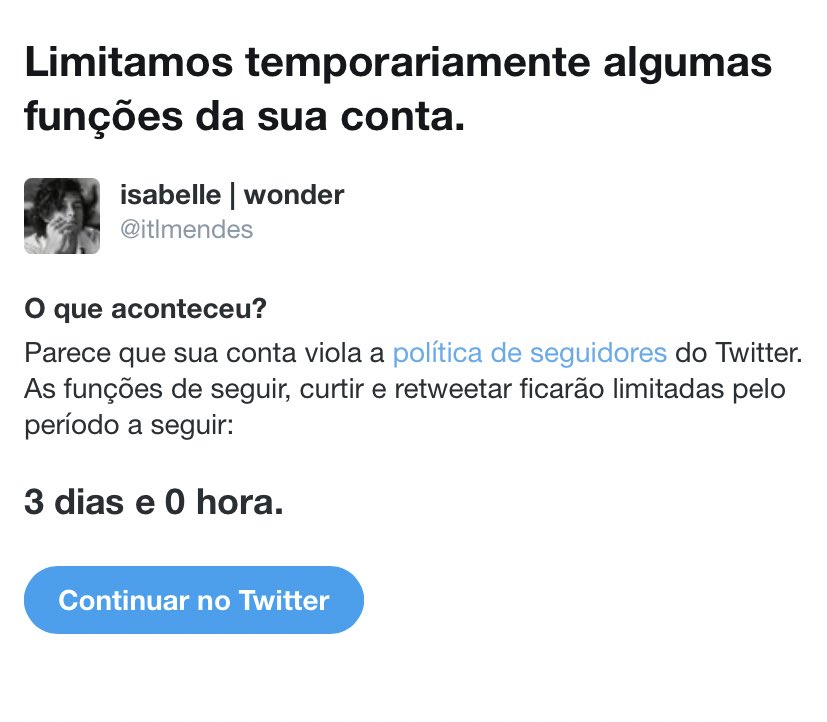 itlmendes's tweet photo. to sem poder seguir vocês agora, mas assim que der seguirei todos de volta! https://t.co/B372A5ED9L