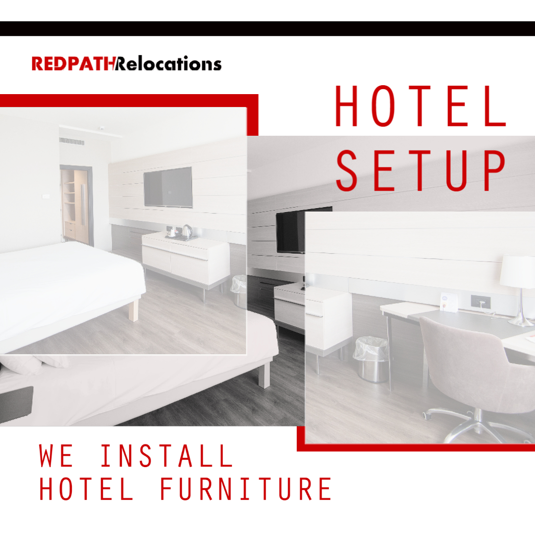 Redpath_Relo's tweet image. Is your hotel planning a renovation? 

Our commercial team is skilled in Hotel furniture assembly and installation. 

Heavy lifting, installation, and setup… we take care of it all.

redpathmoving.com/service-catego…

#RedpathRelocations #hotelSetup #finalMileInstalls
