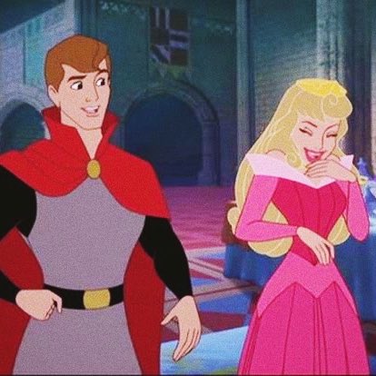 - Justin & Hailey Bieber as Princess Aurora & Prince Phillip; a thread