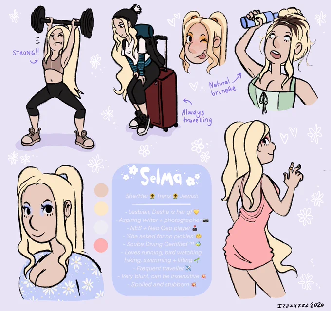 selma ref sheet ???✈️? 