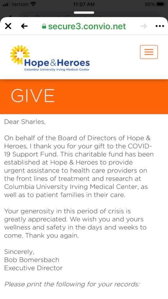 Buffy82198's tweet photo. @iamcardib My nephews fund set up for childhood cancer research! https://t.co/QaYzknRc5Q