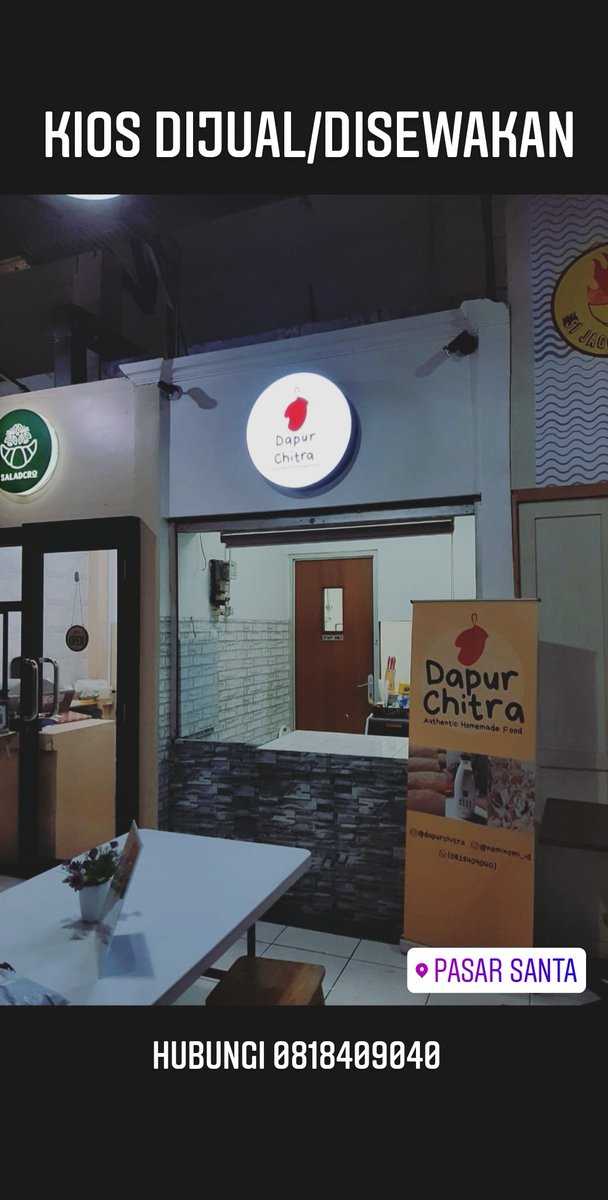 mikonii's tweet photo. Ini juga kios utk usaha dijual/disewakan guys, lokasi di pasar santa, cocok utk lokasi usaha yg mengandalkan go/grab food. Harga ramah ga neko neko, kondisi kios siap pakai. #kios #dijual #disewakan #pasarsanta #bisnis #usaha #jaksel #jakarta #makanan #umkm https://t.co/OT1tcrji80