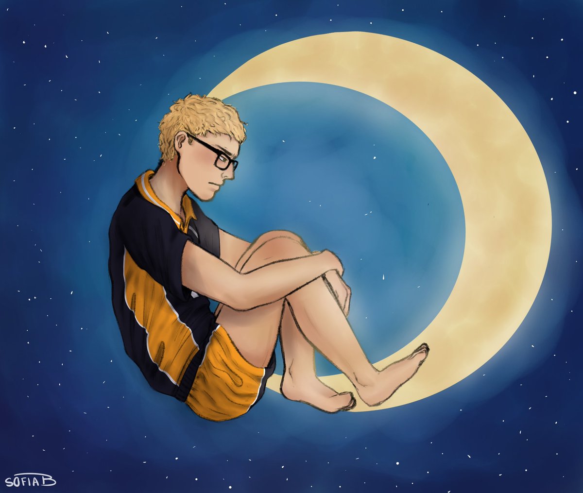 MoscaxoArt's tweet photo. Un fanart hecho recientemente por @SofiaBskdsn de Tsukishima Kei, de Haikyuu!!
.
.
#digitalart #Haikyuu #haikyuufanart #tsukishimakei #fanart #digitalillustration https://t.co/ScTpiTOpun