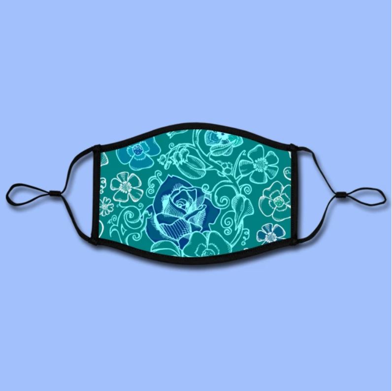 GiachelloB's tweet photo. Masque alternatif réglable "Jardin de fleurs bleues" 
➡️https://t.co/SujZ2EVU3W

#BreizhKorser #spreadshirt #masque #facemask  #adjustablefacemask #fleurs #flowers #nature #sante #health #coronavirus #ideecadeau #giftidea #accessoire #accessory #worldwidedelivery https://t.co/OLrqECvbQZ