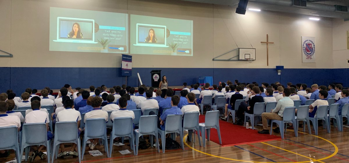 On their final day <a href="/MCR2031/">Marcellin College</a> as junior students, Year 10 are undertaking a study skills workshop to help prepare them for Senior life at the College. <a href="/SydCathSchools/">SydCatholicSchools</a> 
#wemarists #goodchristiansgoodcitizens #MCR #AeternaNonCaduca #MCRcentenary2023