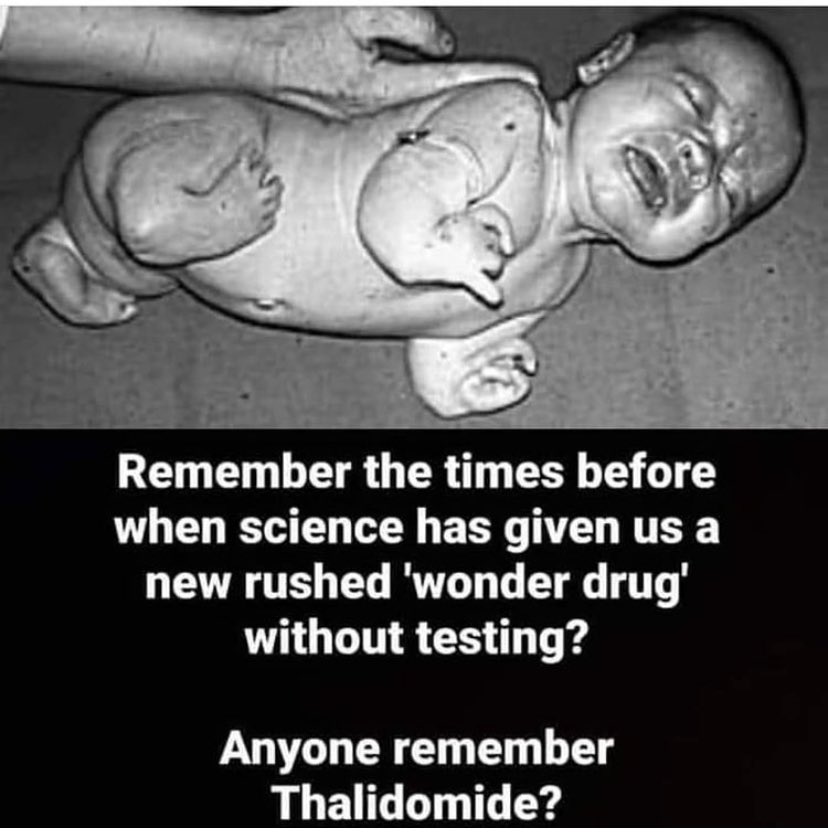Bonita_801's tweet photo. Anyone remember Thalidomide?? 🤨 https://t.co/aQOPobHweI
