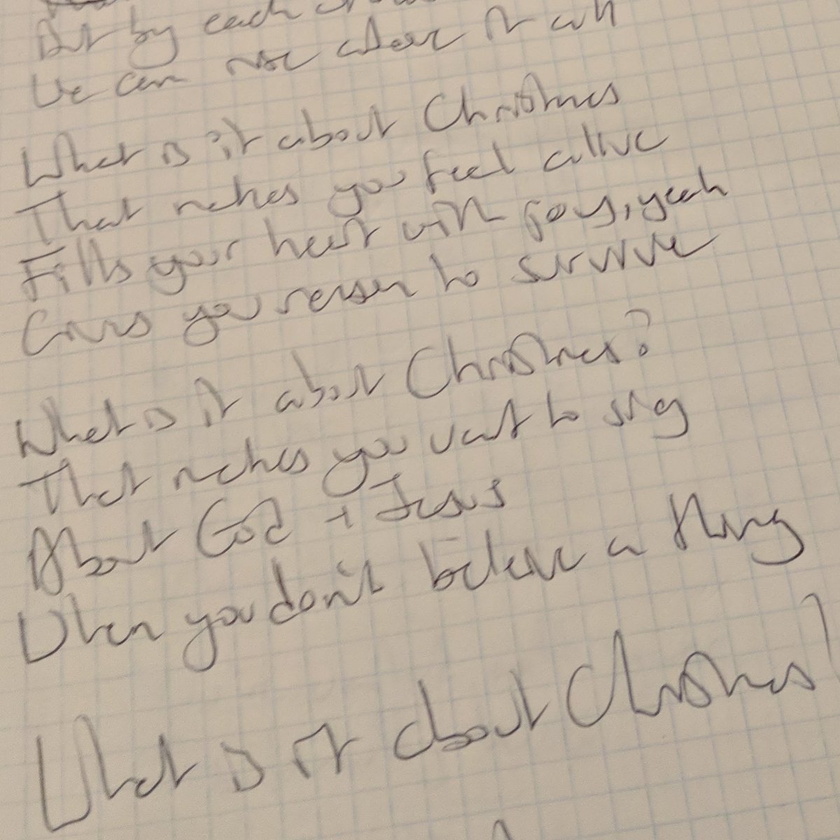 TheSlowReturn's tweet photo. What is it about Christmas,
That makes you want to sing,
About God and Jesus,
When you don't believe a thing?

Out December 18th https://t.co/y3e2CMsu5l