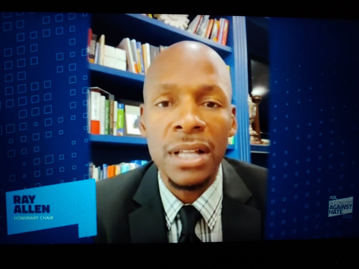 ADL_Florida's tweet photo. NBA legend Ray Allen at ADL Florida reception for #InConcertAgainstHate: "Apathy is the greatest disease the world has ever known... It is our duty to make sure that we always speak out for the most marginalized people or unjustly treated anywhere around the world." https://t.co/B8CUwdVCTp