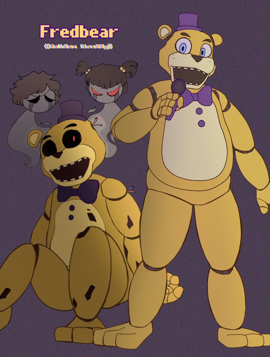 🫐Pazz Arts🫐 on X: What happened to him? :( #goldenfreddy #fredbear #fnaf  #FiveNightsAtFreddys #fnaffanart  / X