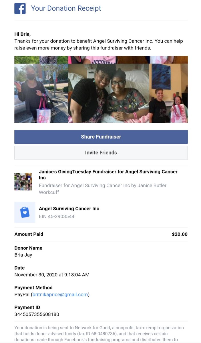 britnikaprice's tweet photo. @iamcardib Please donate to Angels Surviving Cancer https://t.co/xjD4KPY70o