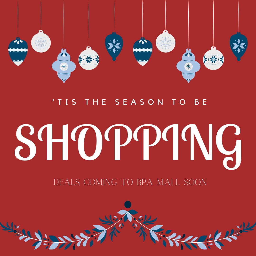 BPAconnect's tweet photo. Stay on the lookout for BPA Mall Holiday Deals releasing THIS WEEK!! #BPAMALL #Merch #HolidayDeals https://t.co/sHGnZpztpy