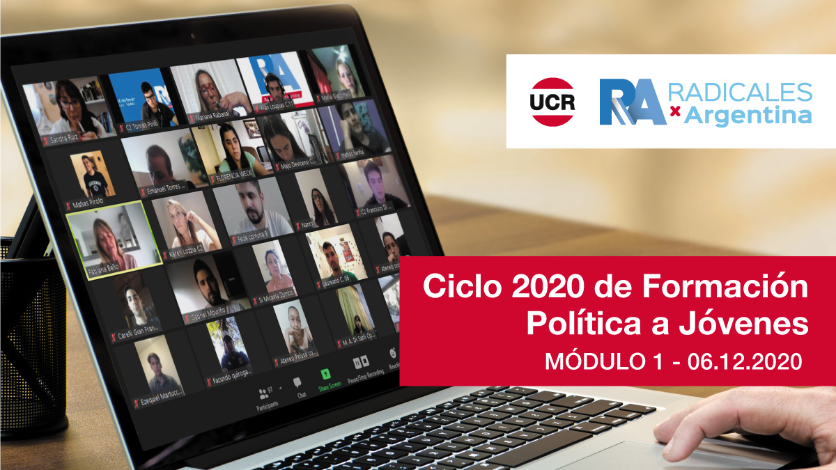 radicalesxarg's tweet photo. Hoy realizamos el primer módulo del Ciclo 2020 de Formación Política con más de 100 Jóvenes, conducido por Fabiana Bello. Los esperamos el Miércoles 9/12 para el segundo módulo!
#radicalesxargentina https://t.co/hGtn9eCC2e