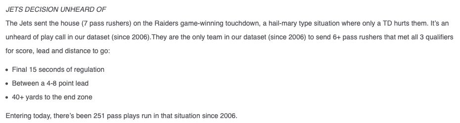 This is from ESPN’s Stats and Info team, ⁦@ESPNStatsInfo⁩.

And it’s off the charts: