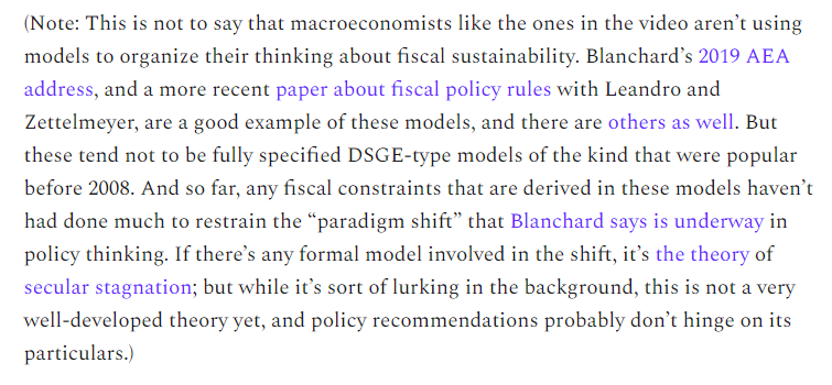 Oh, and I added a paragraph talking about the reduced-form models that economists *are* using to organize their thinking about debt sustainability!
